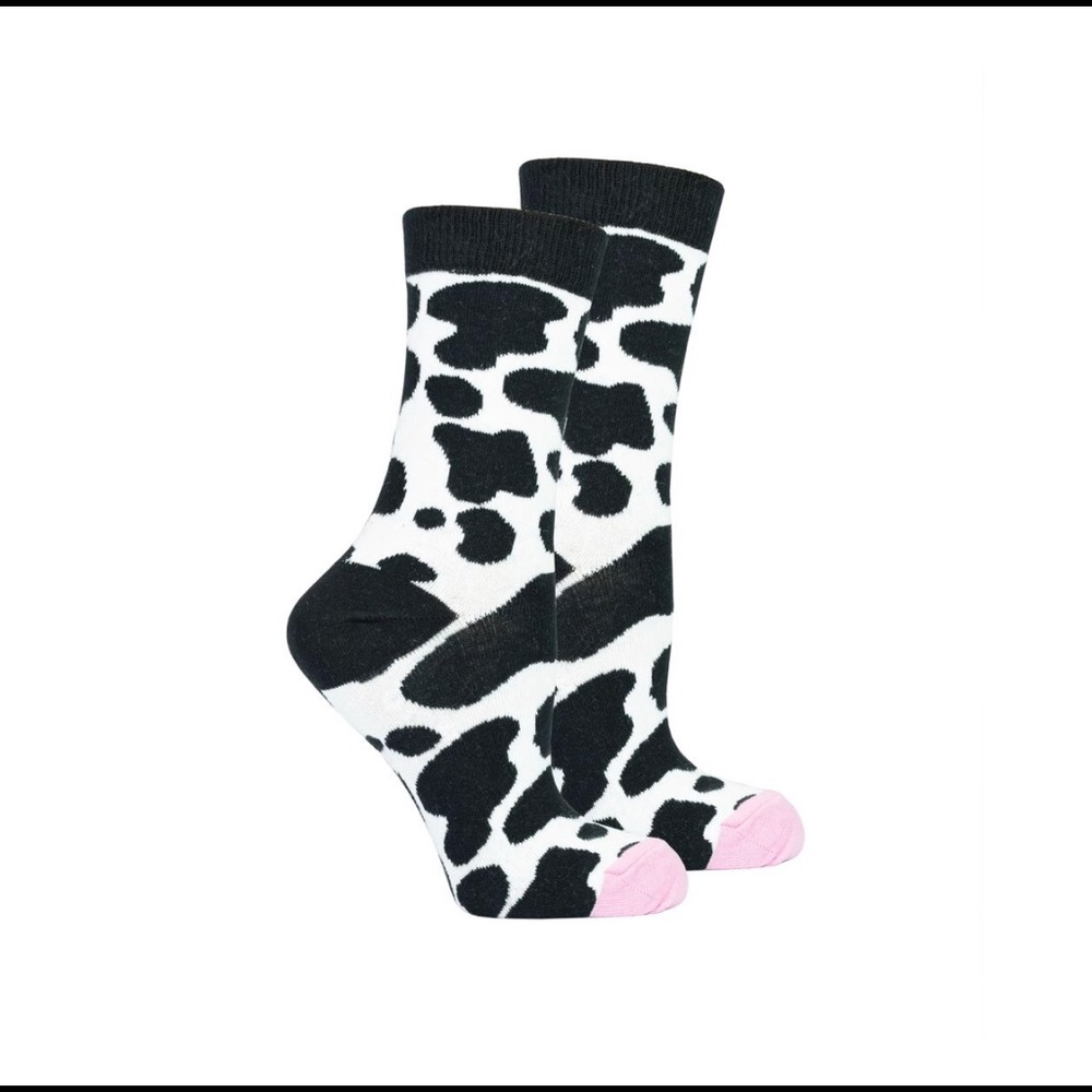 Women’s Cow Crew Socks